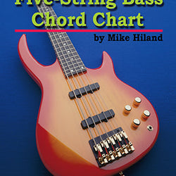 5-String Bass Chord Chart