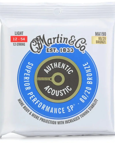 Martin 12-54 Authentic Acoustic (12-String) 80/20 Bronze