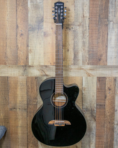 Alvarez Artist Baritone 8 String All Black FlexiCase Included