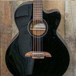 Alvarez Artist Baritone 8 String All Black FlexiCase Included