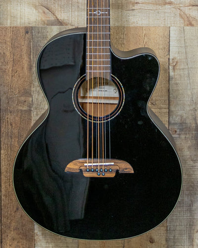 Alvarez Artist Baritone 8 String All Black FlexiCase Included