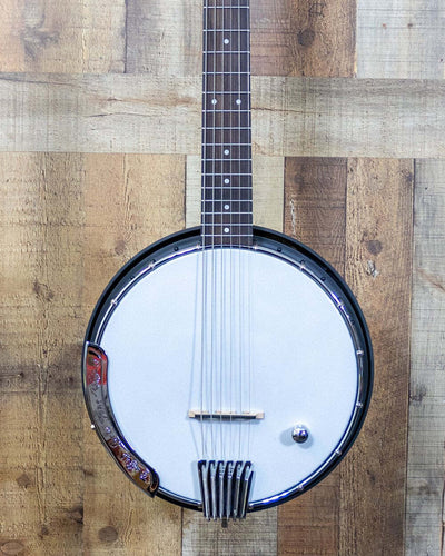 Gold Tone AC-6+ Acoustic Composite Banjitar with Pickup and Gig Bag