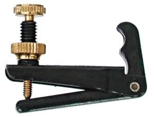4/4-3/4 Adjustable Black & Gold Violin Fine Tuner