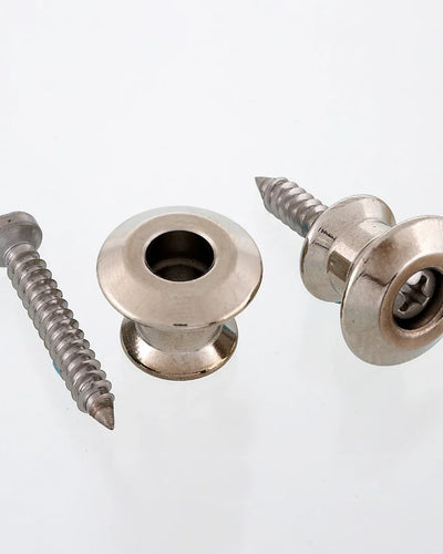 Dunlop Nickel Straplock Buttons