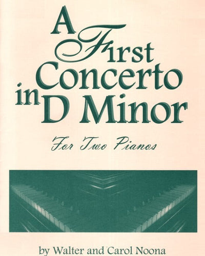 A First Concerto In D Minor 2P4H 2028 J1A