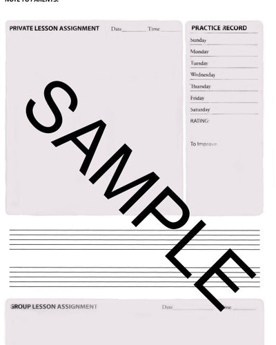 Bastien Assignment Book