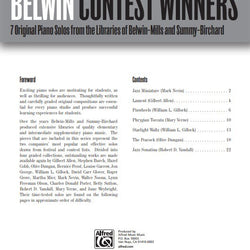 Belwin Contest Winners Bk.4 PS 2028 MD2
