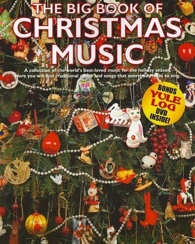 Big Book of Christmas Music with Yule Log DVD