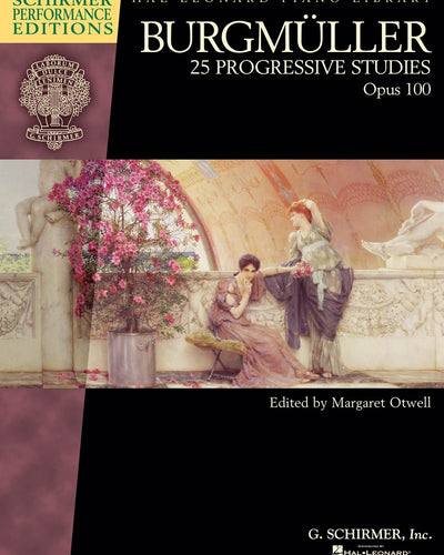 Burgmuller 25 Progressive Studies, Opus 100 Schirmer Performance Editions Book Only
