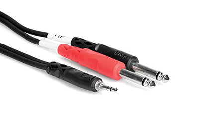 Hosa Y Cable 3.5mm To 2 1/4"