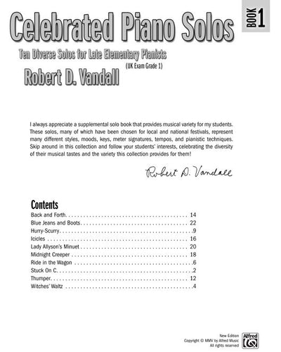 Celebrated Piano Solos Bk.1 PS 2028 P4