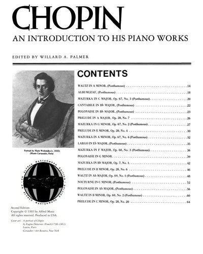 Chopin An Introduction to His Piano Works