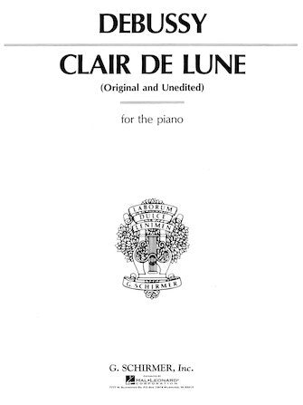 Claire de Lune-Original & Unedited - Debussy