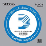 .009 Plain Steel String - Various Brands