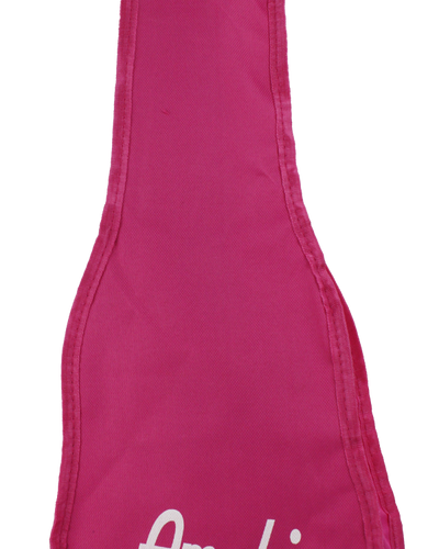 Amahi Soprano Pink Flower Uke w/ Vinyl Gig Bag