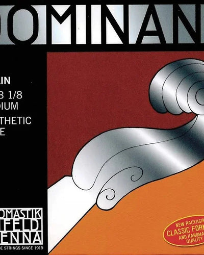 Dominant 1/8 Violin Set Steel E String Ball End