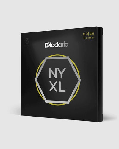 D'Addario 3 Pk NYXL 09-46 Electric Super Lite/Reg