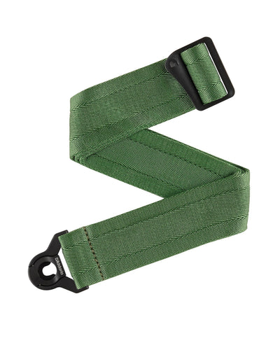 D'Addario Auto Lock Guitar Strap, Verdant Green