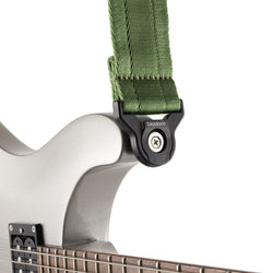 D'Addario Auto Lock Guitar Strap, Verdant Green