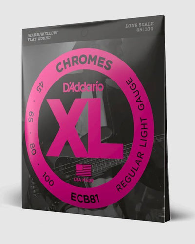 D'Addario Chromes 45-100 Bass Strings Long Scale