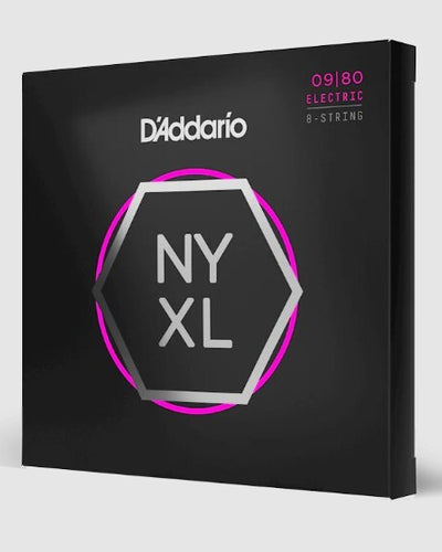 D'Addario NYXL 9-80 8 String Set