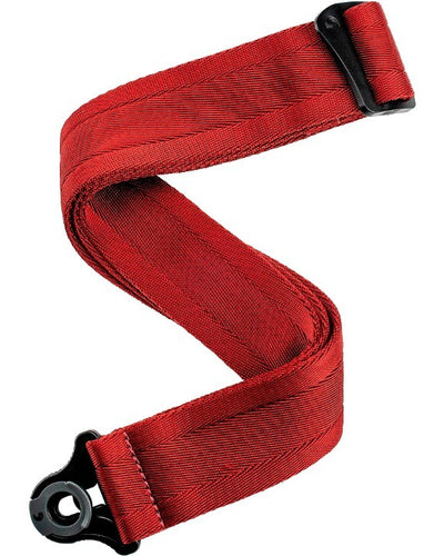 D'addario Auto-lock Strap Blood Red