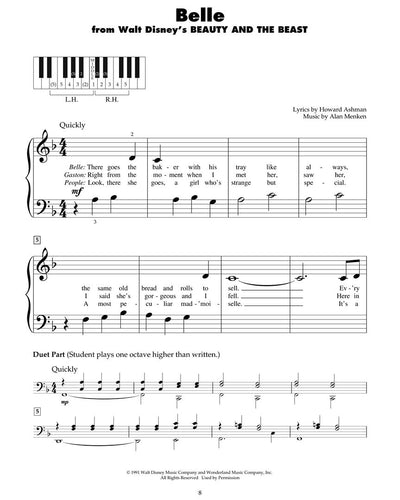 Disney Movie Classics 5 Finger Piano