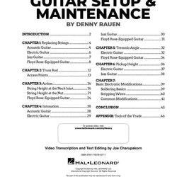 Do It Yourself Guitar Setup & Maintenance