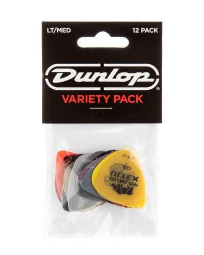 Dunlop Variety LT/MED 12 pack picks