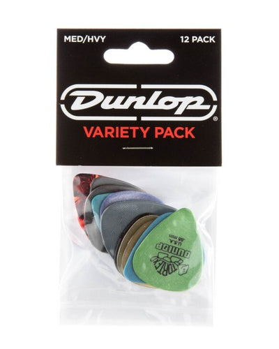 Dunlop Variety MED/HVY 12 pack picks