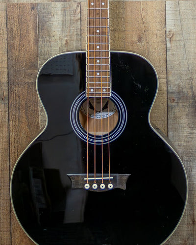 Dean Acoustic/Electric Bass Black