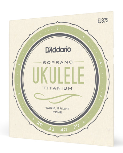 D'Addario EJ87S Titanium Ukulele Strings Soprano