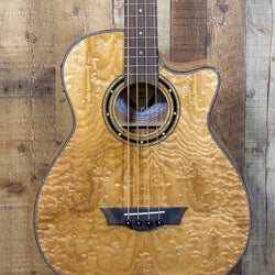 Dean Exotica Quilt Ash A/E Bass Gloss Natural