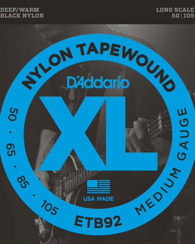 D'addario XL Nylon Tapewound 50-105