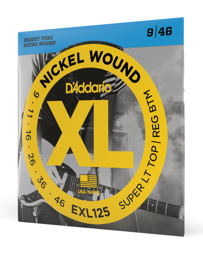 D'Addario EXL125 Nickel Wound Electric Guitar Strings