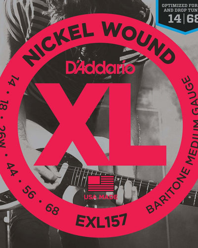 D'Addario XL Baritone Medium 14's
