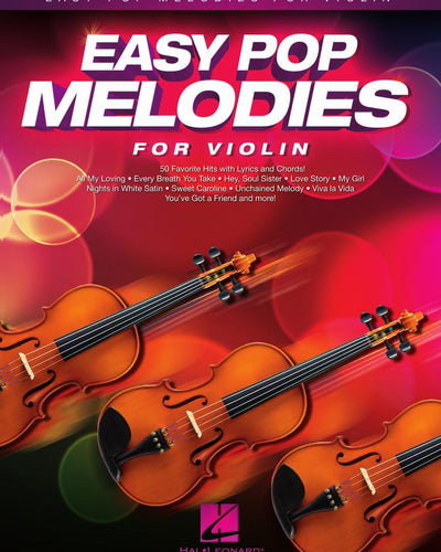 Easy Pop Melodies Violin
