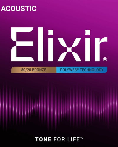 Elixir Acoustic Polyweb 13-56