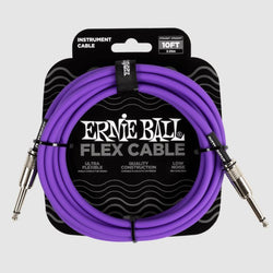 Ernie Ball Flex 10' Instrument Cable Purple