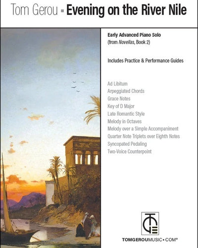 Evening on the River Nile Early Advanced Piano Solo