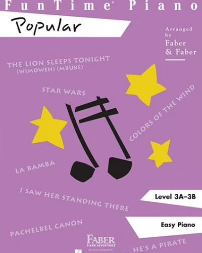 Faber FunTime Piano Popular 3A-3B