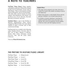 Faber Funtime Piano Disney 3A-3B