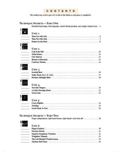 Faber Piano Adventures Accelerated Technique L.1