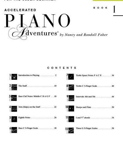 Faber Piano Adventures Accelerated Theory L1