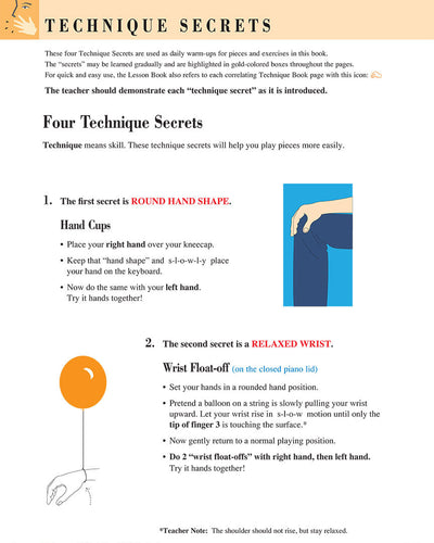 Faber Piano Adventures L1 Technique