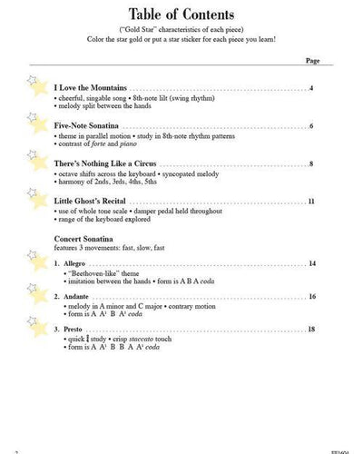 Faber Piano Adventures L2A Goldstar Performance