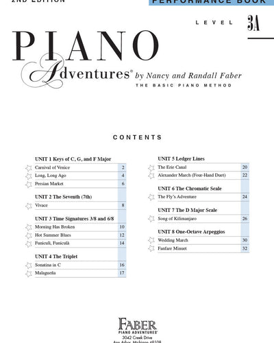 Faber Piano Adventures L.3A Performance