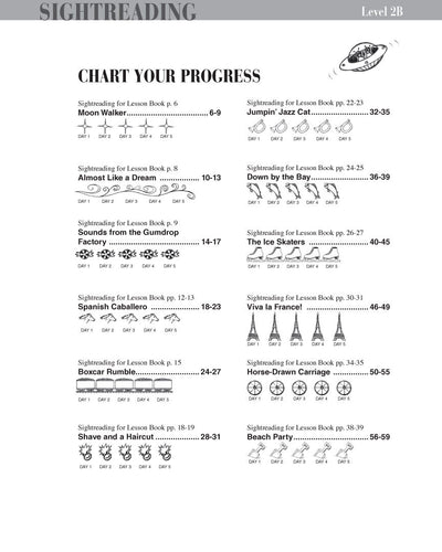 Faber Piano Adventures Sightreading L2B