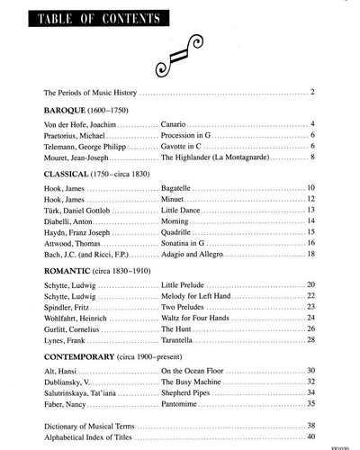 Faber Piano Literature Bk.1 w/ Audio