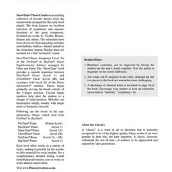 Faber ShowTime Piano Classics L2A